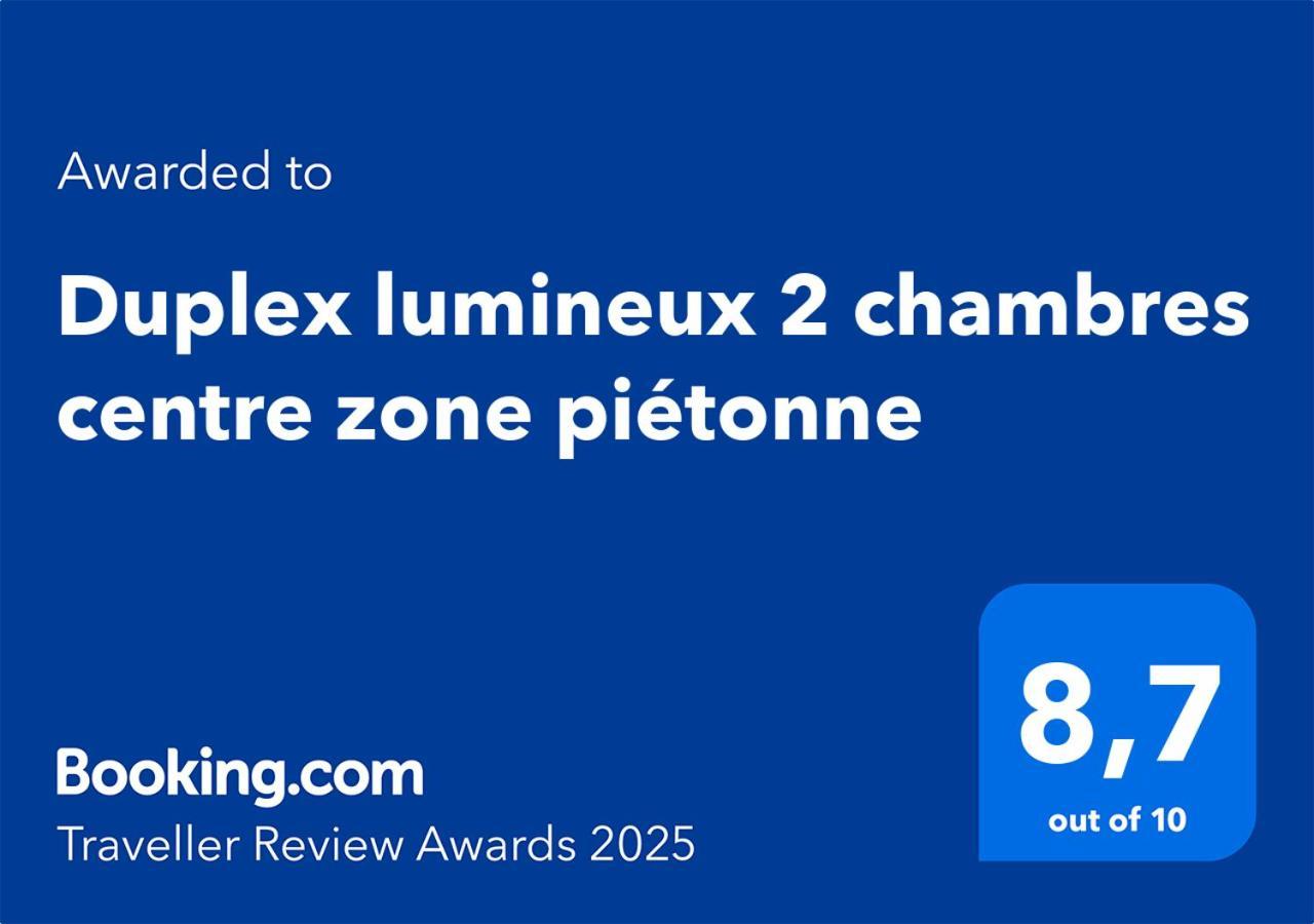 Duplex Lumineux 2 Chambres Centre Zone Pietonne Valence (Drome) Exterior foto